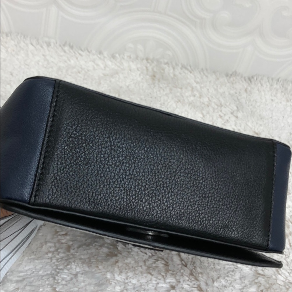 🌸OFFRS🌸Tory Burch All Leather ColorBlock Crssbdy - Picture 4 of 8